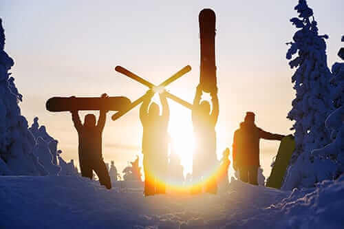 Skiing and Snowboarding at a Denver Colorado Addiction Treatment Center