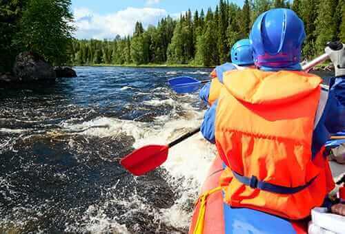 river rafting at a denver colorado addiction treatment center